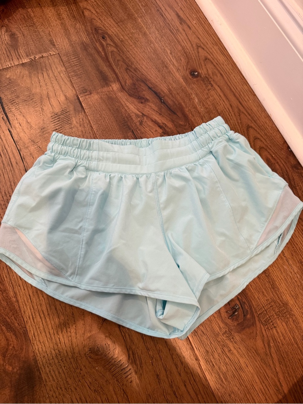 Lululemon Light Blue Hotty Hot Shorts